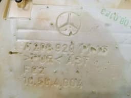 MERCEDES-BENZ Mercedes CLK W208 rear seat backrest A2089204830 rear seat leather gray convertible — thumbnail 4