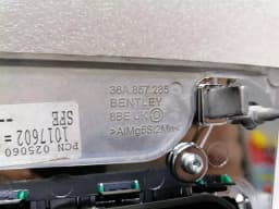 BENTLEY 20-23 FACELIFT BENTLEY BENTAYGA 36A MK2 ANALOG CLOCK AIR WIND 36A919204G WATCH — thumbnail 7