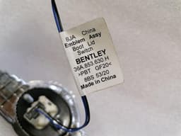 BENTLEY BENTLEY BENTAYGA 36A MK2 Switch 36A853689A Switch BENTLEY WINGS EMBLEM — thumbnail 6