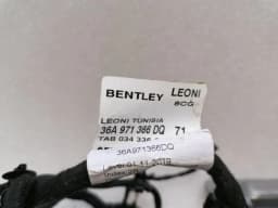 BENTLEY BENTLEY BENTAYGA 36A MK2 WIRING LOOM 36C971365S WIRING HARNESS LEFT SEAT WITH MOTORS — thumbnail 4
