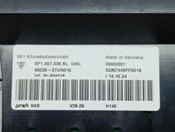 PORSCHE Porsche Cayman 718 GT4RS Auto Climate Control 9P1907039BL Climate Control Panel A/C — thumbnail 3