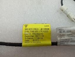PORSCHE Porsche Cayman 718 GT4RS Wiring Loom 982972156A Wiring Harness — thumbnail 3