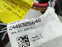 PORSCHE Porsche Cayman 718 GT4RS Wiring Loom 9P4971688AJ LEFT DOOR Wiring Harness — thumbnail 4