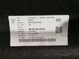 PORSCHE Porsche Cayman 718 GT4RS Luggage Compartment Cover 99155104520 Boot — thumbnail 5