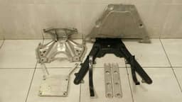 PORSCHE Porsche 911 R 991 Undertray Holder Bracket 99150423302 Holder Carrier — thumbnail 5