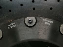 PORSCHE Porsche Cayman 718 GT4 Brake Disc Front 9P1615301H FRONT BRAKE DISC PCCB — thumbnail 4