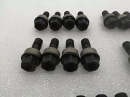 PORSCHE PORSCHE CAYMAN 718 GT4 WHT006978 ALLOY RIM SCRABS LUG BOLT SET LOCK SET — thumbnail 8