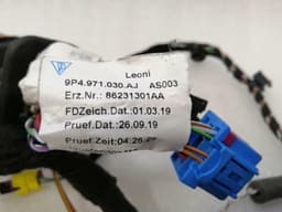 PORSCHE Porsche Cayman 718 GT4 FRH Door Wiring Loom 9P4971030AJ Door Wiring Harness Right RHD — thumbnail 4