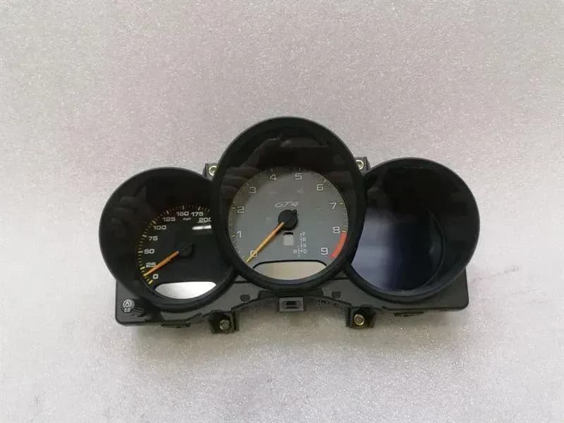 Porsche Cayman 718 GT4 Instrument Cluster 982920955F GT4 MPH 4.0 Speedometer