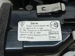 PORSCHE Porsche Cayman 718 GT4 air vent 982819701D set ventilation nozzle ventilation grille — thumbnail 4