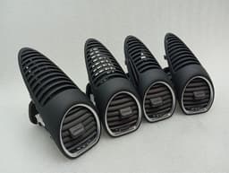PORSCHE Porsche Cayman 718 GT4 air vent 982819701D set ventilation nozzle ventilation grille — thumbnail 1