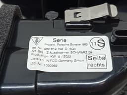 PORSCHE Porsche Cayman 718 GT4 air vent 982819701D set ventilation nozzle ventilation grille — thumbnail 7
