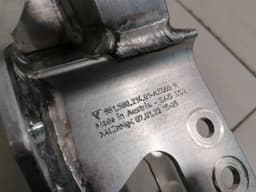 PORSCHE Porsche Cayman 718 GT4 holder bracket 98158015100 holder carrier — thumbnail 10