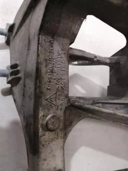PORSCHE Porsche Cayman 718 subframe rear right 98133105208 axle frame rear axle right — thumbnail 7