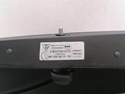 PORSCHE Porsche Cayman 718 Parcel Shelf 98155534101 Hat Pad LUGGAGE COVER — thumbnail 6