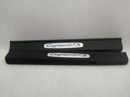 PORSCHE Porsche Cayman 718 Door Sill 981504467231E0 Entry Bar GTS — thumbnail 1