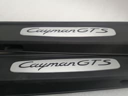 PORSCHE Porsche Cayman 718 Door Sill 981504467231E0 Entry Bar GTS — thumbnail 4