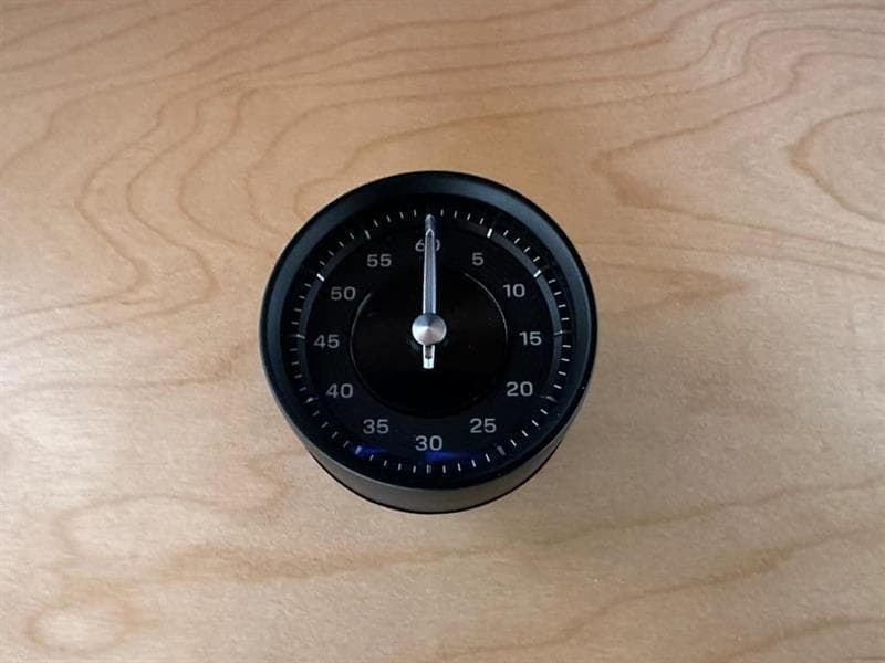 Porsche Carrera 911 992 Time Clocks 992919203AD Clock Analogue Sport Chrono