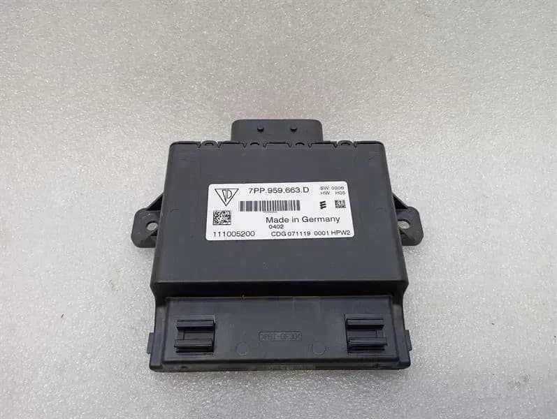 Porsche Boxster Spyder 718 Electronic Module 7PP959663D Control Unit