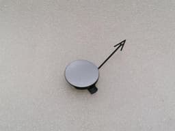 PORSCHE Porsche Boxster 718 Towing Hook Cover 982807442 Towing Eye Bumper — thumbnail 1