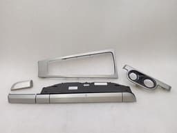PORSCHE Porsche Boxster Spyder 718 Cup holders 99155298503 RHD ALUMINIUM, BRUSHED — thumbnail 1