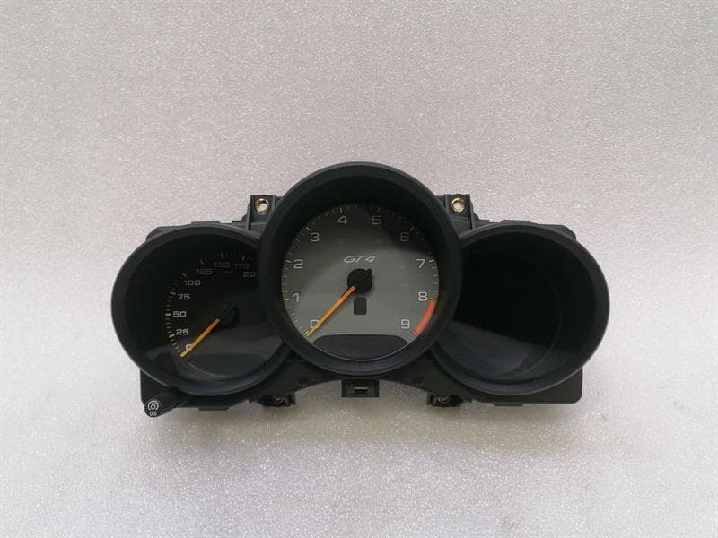 PORSCHE Porsche Cayman 718 GT4 Instrument Cluster 982920855B GT4 MPH Speedometer
