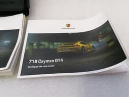 PORSCHE Porsche Cayman 718 GT4 Service Booklet Service Booklet Owners Manual Handbook — thumbnail 7