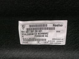 PORSCHE Porsche Cayman 718 Luggage Cover 98155104500 Boot Liner Front — thumbnail 7