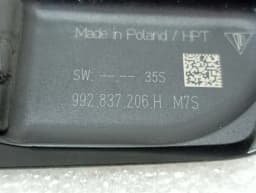 PORSCHE Porsche 911 992 GT3 right door handle 992837206H door handle right — thumbnail 3