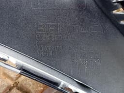 BENTLEY BENTLEY CONTINENTAL GT 18-24 3S 3SD Front Bumper 3SD807437 Front Bumper — thumbnail 4