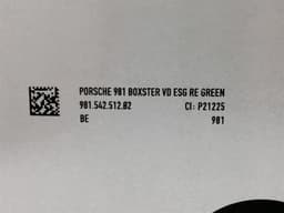 PORSCHE Porsche Boxster Spyder 718 right front door glass 98154251202 door glass right — thumbnail 8