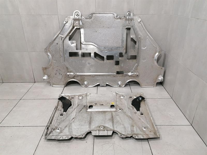 PORSCHE Porsche Boxster Spyder 718 Undertray Set 982825213D Underbody Trim Kit