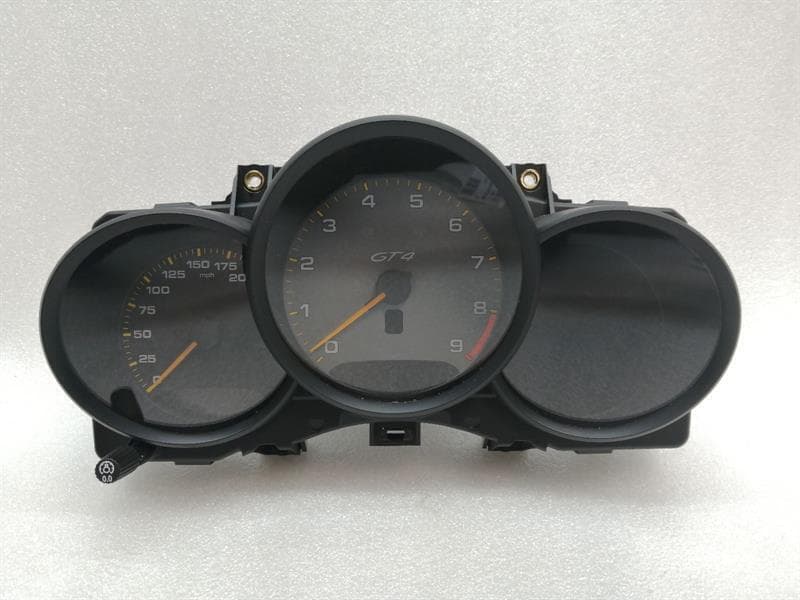 PORSCHE Porsche Cayman 718 GT4 Instrument Cluster 982920855E Speedometer GT4 MPH