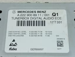 MERCEDES-BENZ MERCEDES C CLASS W205 ELECTRONIC MODULE A2229008911 TUNER Control Unit — thumbnail 6