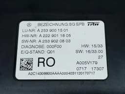 MERCEDES-BENZ Mercedes C Class W205 Electronic Module A2539001501 Park Brake Control Unit — thumbnail 3