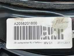 MERCEDES-BENZ Mercedes C Class W205 Speaker A2058201800 Loudspeakers — thumbnail 4