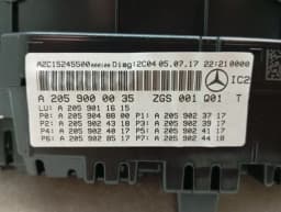 MERCEDES-BENZ Mercedes C Class W205 Instrument Cluster A2059000035 Speedometer — thumbnail 5