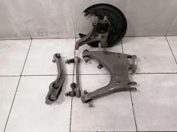 BENTLEY BENTLEY CONTINENTAL GT V8 Left Rear Hub 3W0505435A Wheel Bearing Housing Left SET — thumbnail 2