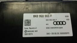 AUDI Audi RS6 4G Voltage Regulator Module 8K0959663F Voltage Stabilizer — thumbnail 2