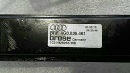 AUDI Audi RS6 4G left rear door winder 4G0839461 window regulator rear left — thumbnail 2