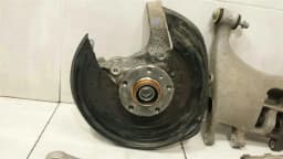 BENTLEY Bentley Continental GTC V8 Left Rear Hub 3W0505435A Wheel Bearing Housing Left SET — thumbnail 3
