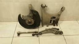 BENTLEY Bentley Continental GTC V8 Left Rear Hub 3W0505435A Wheel Bearing Housing Left SET — thumbnail 2