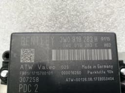 BENTLEY BENTLEY CONTINENTAL GT PTS PDC module 3W0919283H control unit parking aid — thumbnail 2