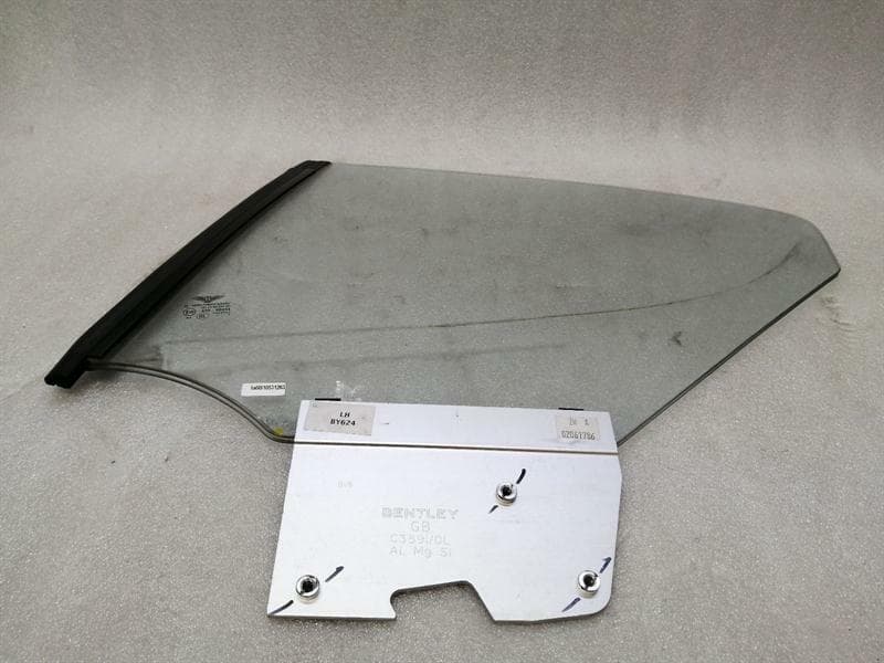 Bentley Continental GT 11-18 Rear 1/4 Glass 3W8845297F Door Window 1⁄4 Rear Left