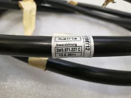 BENTLEY Bentley Continental GT V8S Battery Wiring Loom 3W0971227C Battery Wiring Harness — thumbnail 3