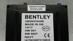 BENTLEY Bentley Continental GTC GT Positioning module 3W0937045B ECU BENTAYGA — thumbnail 2