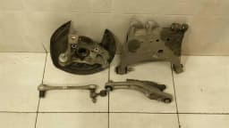 BENTLEY Bentley Continental GTC V8 Left Rear Hub 3W0505435A Wheel Bearing Housing Left SET — thumbnail 5