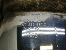 BENTLEY Bentley Continental GTC V8S exhaust muffler tip 3W0253681C tailpipe exhaust cover — thumbnail 7