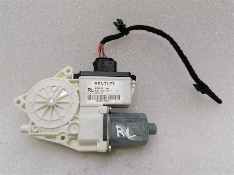 BENTLEY Bentley Continental GT V8S RLH door window motor 3W8959703F window regulator motor