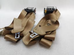 BENTLEY Bentley Continental GT RHD front seatbelt 3W2857706F belt front set set brown — thumbnail 2
